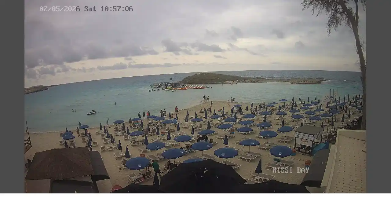 Ayia Napa Webcam-Aufnahme — 2. Mai 2026 09:00