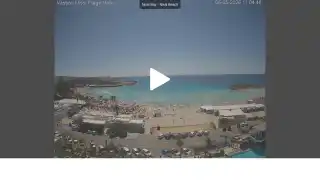 Vorschaubild 6. Mai 2026 09:00 Ayia Napa Zypern - Nissi Beach Panorama