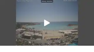 Vorschaubild 8. Mai 2026 08:00 Ayia Napa Zypern - Nissi Beach Panorama