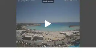 Vorschaubild 8. Mai 2026 10:00 Ayia Napa Zypern - Nissi Beach Panorama