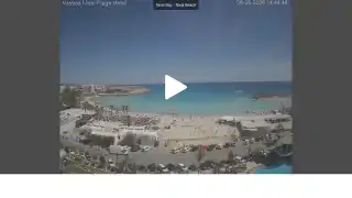 Vorschaubild 8. Mai 2026 12:00 Ayia Napa Zypern - Nissi Beach Panorama