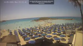 Vorschaubild 11. Mai 2026 08:00 Ayia Napa Zypern - Nissi Beach