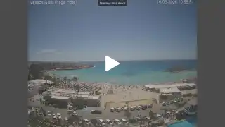 Vorschaubild 16. Mai 2026 08:00 Ayia Napa Zypern - Nissi Beach Panorama