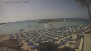 Vorschaubild 18. Mai 2026 06:00 Ayia Napa Zypern - Nissi Beach