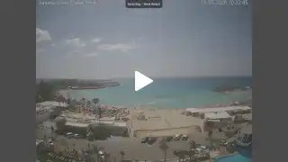 Vorschaubild 18. Mai 2026 08:00 Ayia Napa Zypern - Nissi Beach Panorama