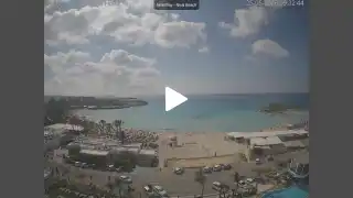 Vorschaubild 25. Mai 2026 07:00 Ayia Napa Zypern - Nissi Beach Panorama