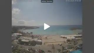 Vorschaubild 26. Mai 2026 07:00 Ayia Napa Zypern - Nissi Beach Panorama