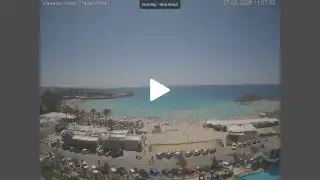Vorschaubild 27. Mai 2026 09:00 Ayia Napa Zypern - Nissi Beach Panorama