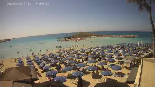 Vorschaubild 28. Mai 2026 07:00 Ayia Napa Zypern - Nissi Beach