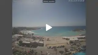 Vorschaubild 29. Mai 2026 07:00 Ayia Napa Zypern - Nissi Beach Panorama