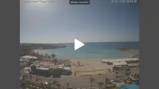 Vorschaubild 30. Mai 2026 06:00 Ayia Napa Zypern - Nissi Beach Panorama