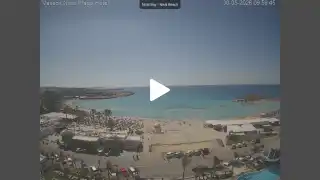 Vorschaubild 30. Mai 2026 08:00 Ayia Napa Zypern - Nissi Beach Panorama