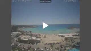 Vorschaubild 2. Juni 2026 08:00 Ayia Napa Zypern - Nissi Beach Panorama