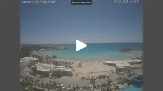 Vorschaubild 5. Juni 2026 09:00 Ayia Napa Zypern - Nissi Beach Panorama