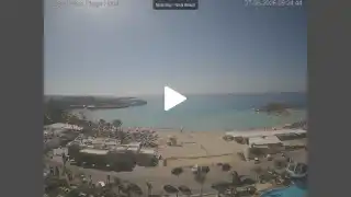 Vorschaubild 7. Juni 2026 07:00 Ayia Napa Zypern - Nissi Beach Panorama