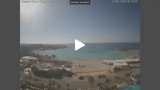 Vorschaubild 17. Juni 2026 06:00 Ayia Napa Zypern - Nissi Beach Panorama