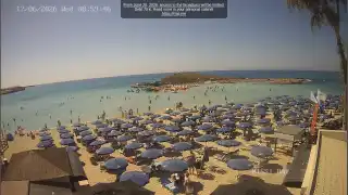 Vorschaubild 17. Juni 2026 07:00 Ayia Napa Zypern - Nissi Beach