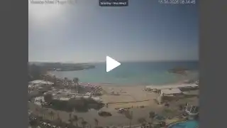 Vorschaubild 18. Juni 2026 06:00 Ayia Napa Zypern - Nissi Beach Panorama