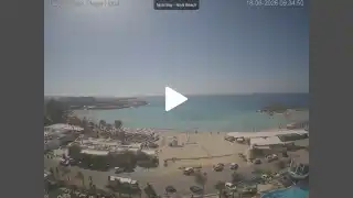Vorschaubild 18. Juni 2026 07:00 Ayia Napa Zypern - Nissi Beach Panorama