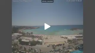 Vorschaubild 22. Juni 2026 08:00 Ayia Napa Zypern - Nissi Beach Panorama