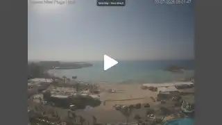 Vorschaubild 3. Juli 2026 07:00 Ayia Napa Zypern - Nissi Beach Panorama