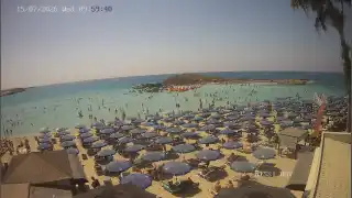 Vorschaubild 15. Juli 2026 08:00 Ayia Napa Zypern - Nissi Beach