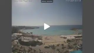 Vorschaubild 17. Juli 2026 07:00 Ayia Napa Zypern - Nissi Beach Panorama