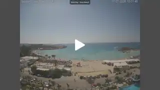 Vorschaubild 17. Juli 2026 08:00 Ayia Napa Zypern - Nissi Beach Panorama