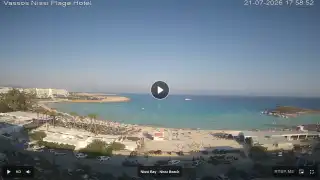 Vorschaubild 21. Juli 2026 15:00 Ayia Napa Zypern - Nissi Beach Panorama