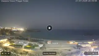 Vorschaubild 21. Juli 2026 18:00 Ayia Napa Zypern - Nissi Beach Panorama
