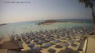 Vorschaubild 22. Juli 2026 07:00 Ayia Napa Zypern - Nissi Beach