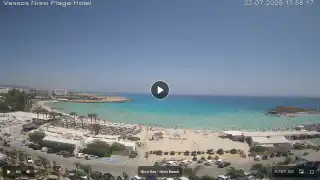 Vorschaubild 22. Juli 2026 11:00 Ayia Napa Zypern - Nissi Beach Panorama