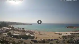 Vorschaubild 23. Juli 2026 06:00 Ayia Napa Zypern - Nissi Beach Panorama