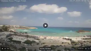 Vorschaubild 24. Juli 2026 12:00 Ayia Napa Zypern - Nissi Beach Panorama