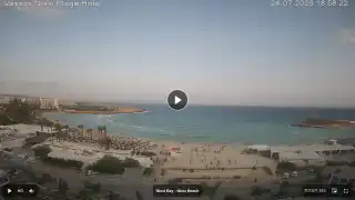 Vorschaubild 24. Juli 2026 16:00 Ayia Napa Zypern - Nissi Beach Panorama