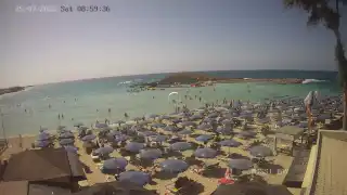 Vorschaubild 25. Juli 2026 07:00 Ayia Napa Zypern - Nissi Beach