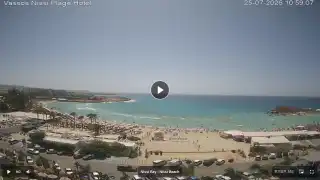 Vorschaubild 25. Juli 2026 08:00 Ayia Napa Zypern - Nissi Beach Panorama