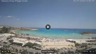 Vorschaubild 26. Juli 2026 11:00 Ayia Napa Zypern - Nissi Beach Panorama