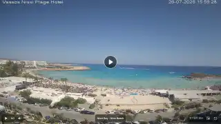 Vorschaubild 26. Juli 2026 13:00 Ayia Napa Zypern - Nissi Beach Panorama