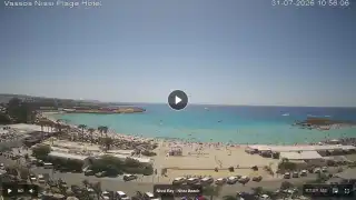 Vorschaubild 31. Juli 2026 08:00 Ayia Napa Zypern - Nissi Beach Panorama