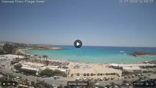 Vorschaubild 31. Juli 2026 10:00 Ayia Napa Zypern - Nissi Beach Panorama