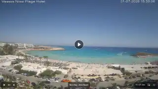 Vorschaubild 31. Juli 2026 13:00 Ayia Napa Zypern - Nissi Beach Panorama