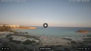 Vorschaubild 1. August 2026 16:00 Ayia Napa Zypern - Nissi Beach Panorama