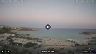 Vorschaubild 1. August 2026 17:00 Ayia Napa Zypern - Nissi Beach Panorama