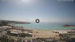 Vorschaubild 2. August 2026 07:00 Ayia Napa Zypern - Nissi Beach Panorama