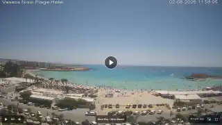 Vorschaubild 2. August 2026 09:00 Ayia Napa Zypern - Nissi Beach Panorama