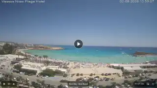 Vorschaubild 2. August 2026 11:00 Ayia Napa Zypern - Nissi Beach Panorama