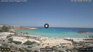 Vorschaubild 2. August 2026 12:00 Ayia Napa Zypern - Nissi Beach Panorama