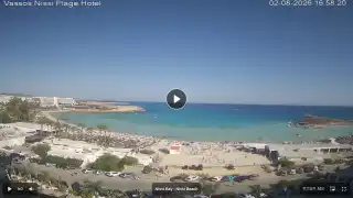 Vorschaubild 2. August 2026 14:00 Ayia Napa Zypern - Nissi Beach Panorama