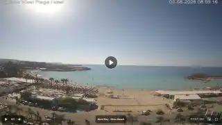 Vorschaubild 3. August 2026 06:00 Ayia Napa Zypern - Nissi Beach Panorama